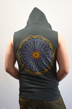 Load image into Gallery viewer, Mandala Hooded Vest