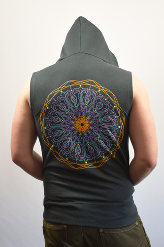 Mandala Hooded Vest