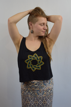 Load image into Gallery viewer, Spiral Out Ladies Flowy Crop Tank